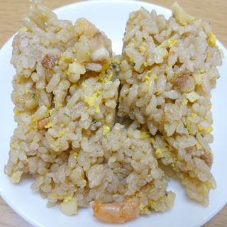 二つの香味ちゃあはん五目