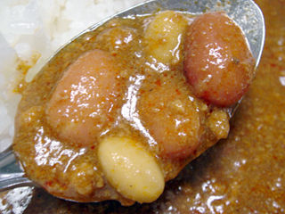 豆のキーマカレー<チキン>
