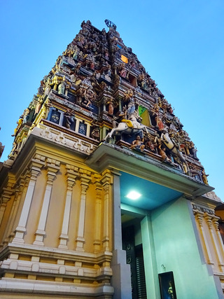 クアラルンプール中華街と寺院