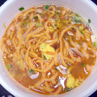 日清のとんがらし太麺 辛太ラーメン