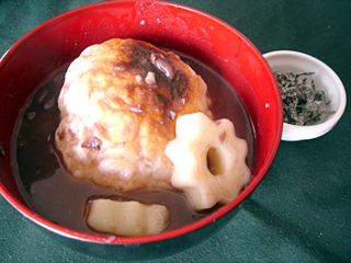 ちくわぶ入りぜんざい