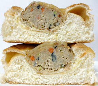豆腐ハンバーグパン