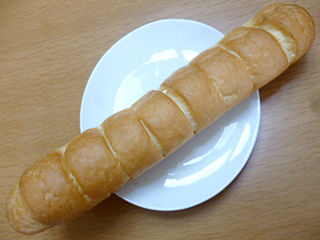 フランスパンサンド<粒ピーナッツ>