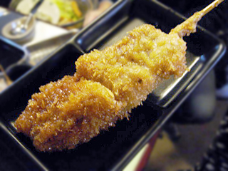 「元気屋」串かつ牛