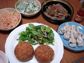 茹で鶏メニュー
