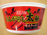 日清のとんがらし太麺 辛太ラーメン