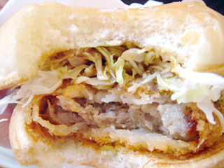 イベリコ豚メンチカツバーガー&サウザン野菜バーガー
