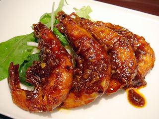 「Chinese Restaurant 都来」エビチリ黒