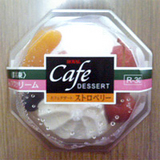 カフェデザートストロベリー1