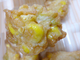 旬の素材揚げ<とうもろこし>