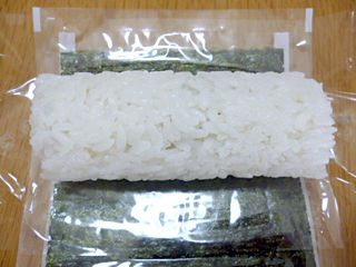 手巻寿司牛肉唐辛子マヨ