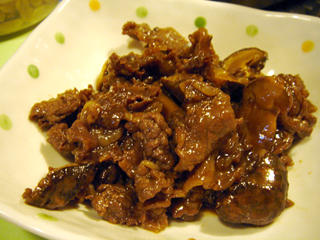 「串かつ 元気屋」しぐれ煮