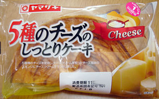 5種のチーズのしっとりケーキ