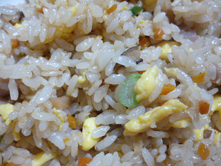 具だくさん五目炒飯