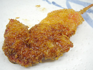 「七福神」串かつ紅しょうが