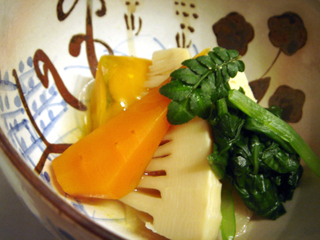 日本料理 浮橋 蓋物