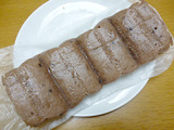 もちっとした食感を楽しむあずき蒸しぱん