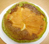 抹茶とあずきのメロンパン
