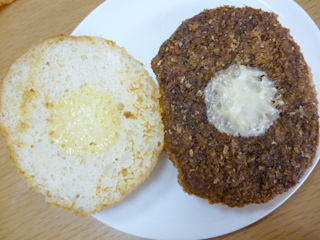 揚げバーガーカレーメンチカツ
