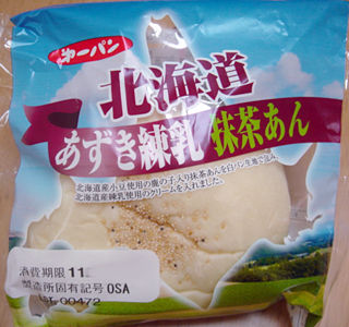 北海道あずき練乳抹茶あん