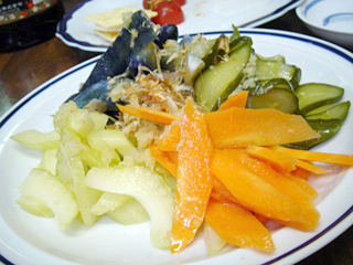 「かきぞの」漬物