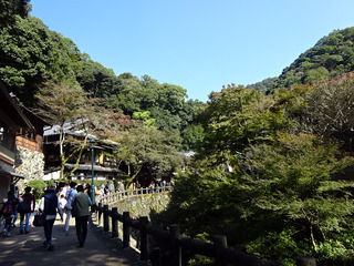 箕面の滝散策
