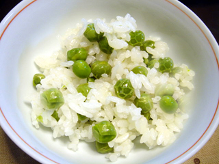 えんどう豆 豆ごはん