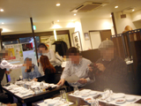 「蘭亭」店内