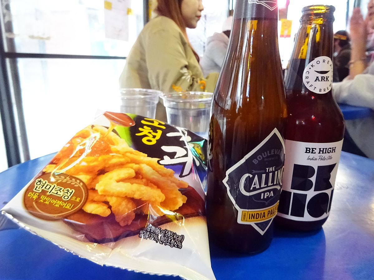 韓国ソウル旅 オシャレな街でクラフトビールはしご その３ 角打ち風 関西女のプチ日記 Powered By ライブドアブログ