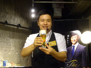 プレモル神泡サーバー体験