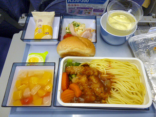 ベトナム旅行:機内食