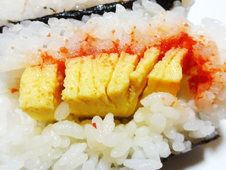 だし巻と辛子明太子おむすび