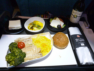 spain機内食