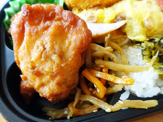 小さなお弁当(高菜明太)