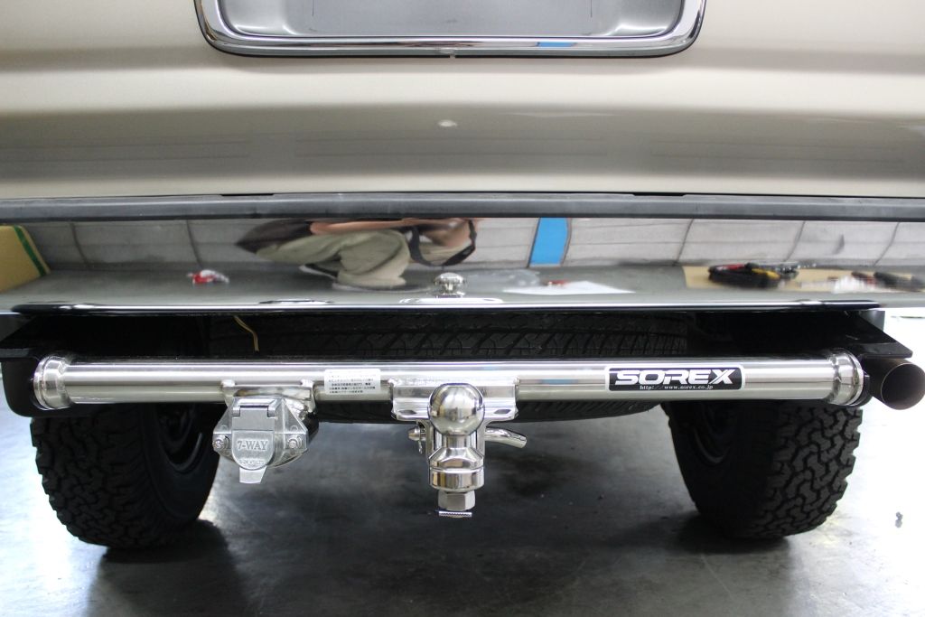 185系 ハイラックスサーフ ヒッチメンバー ばっしーハイラックスサーフ