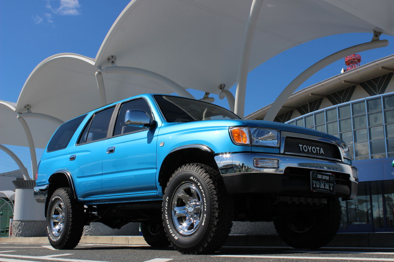 ハイラックスサーフ １８５ ナロー ４Runner STYLE ブルー 中古車