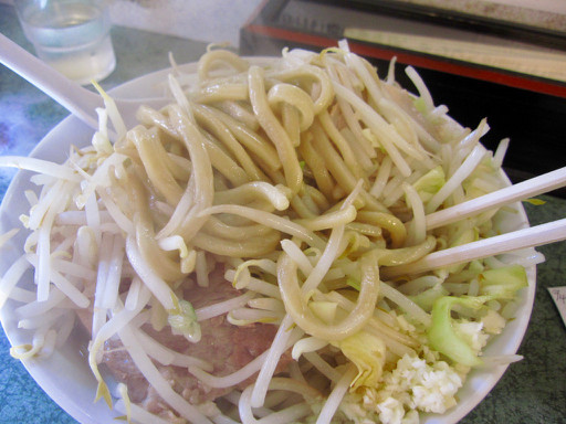 新宿 ラーメン二郎 新宿小滝橋通り店 ラーメン Tommyのきままなグルメランチ日記