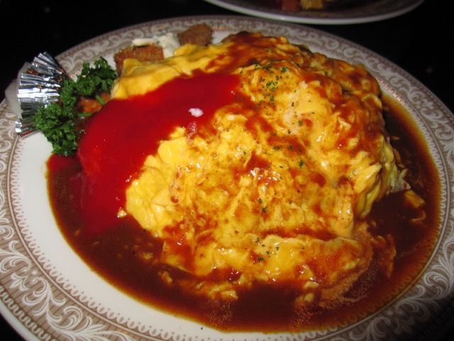 新橋 Sepian セピアン オムライスと白身魚のフライ Tommyのきままなグルメランチ日記