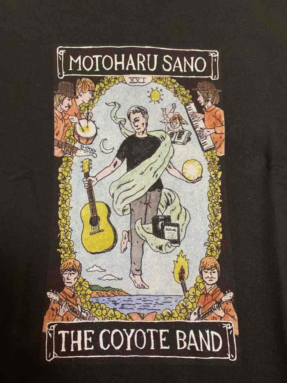 佐野元春 THE COYOTE BAND THE WORLD Tee THE STAR and THE WORLD : 十夢の文字列のつらなり