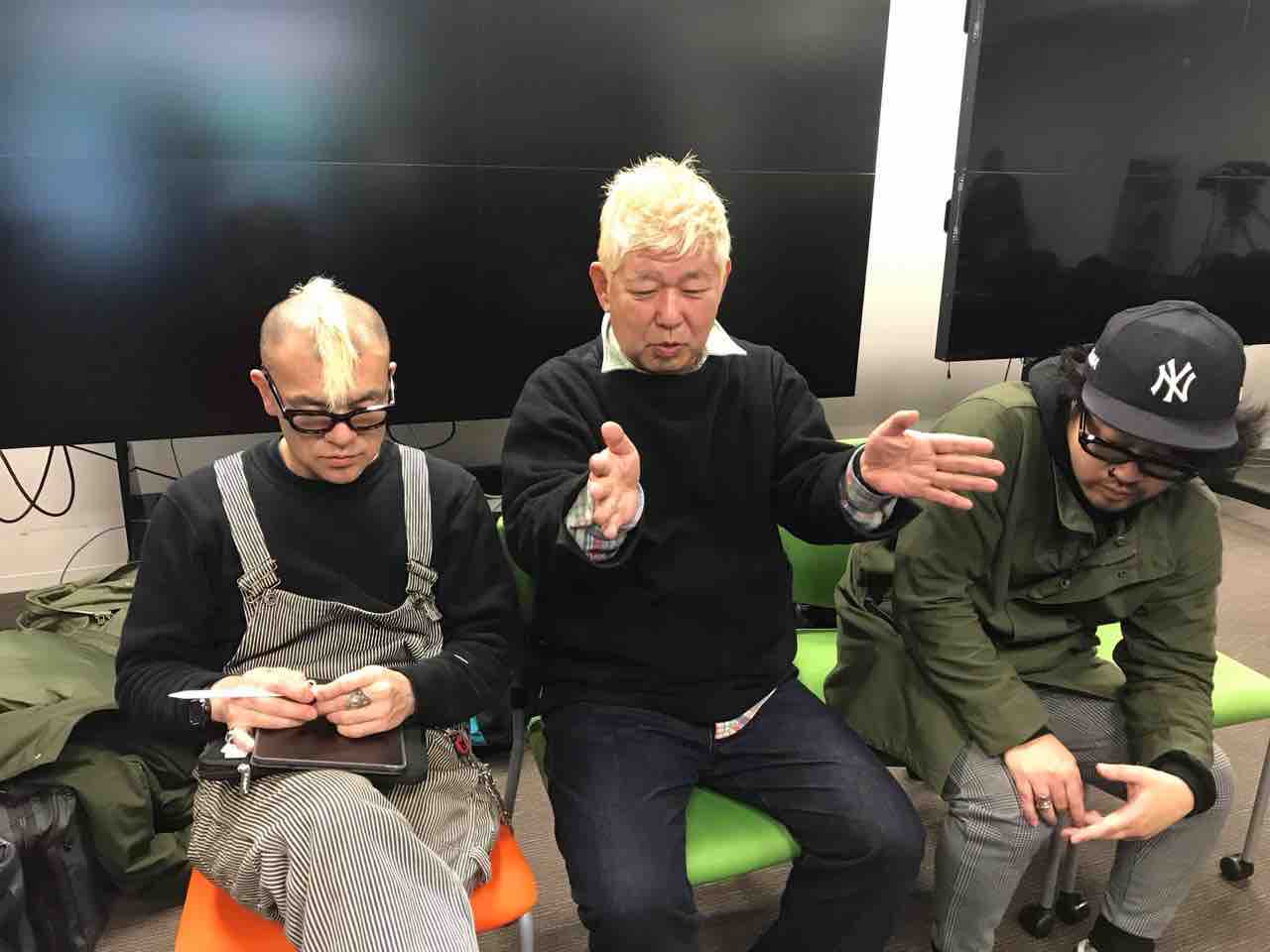 パントマイミストと川田十夢 ゲスト が まるちょば Hiro Ponさん 十夢の文字列のつらなり