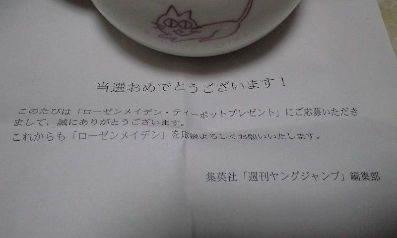 何か届いたよ 言いたい放題ローゼンメイデン 何か届いたよ 言いたい放題ローゼンメイデン