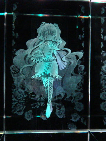 ローゼンメイデンプレミアムクリスタル雪華綺晶（SOUMA） ローゼンメイデン 雪華綺晶 プレミアムクリスタル（シリアルナンバー入り）
