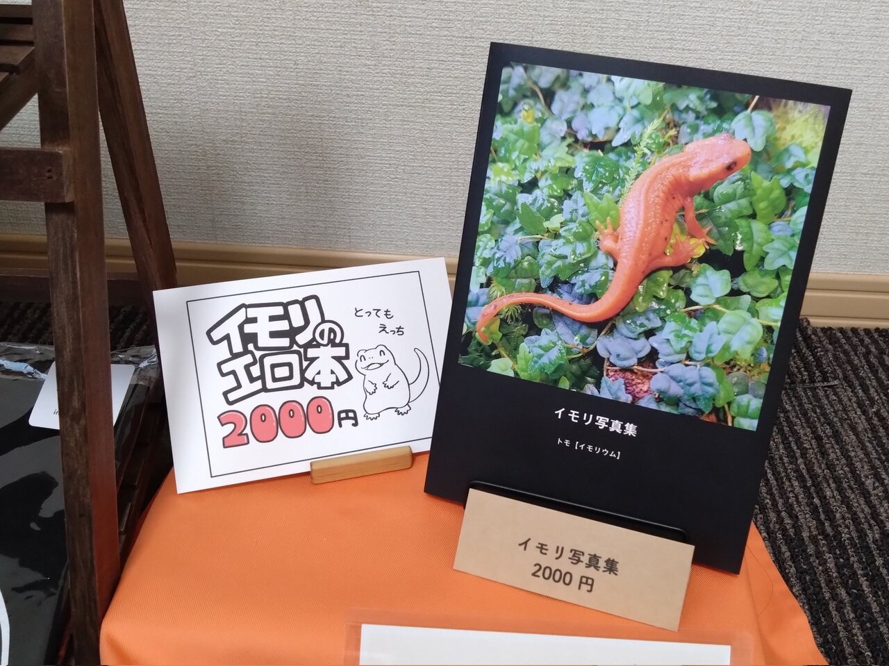 ぶりくら市2024 黎祁ブース : トモのイモリ記録