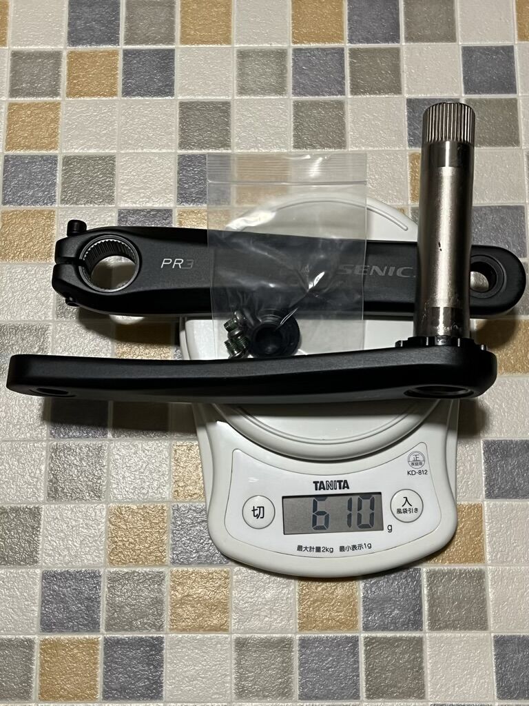 SENICX PR3クランク導入 : グラベルロード買ってみた