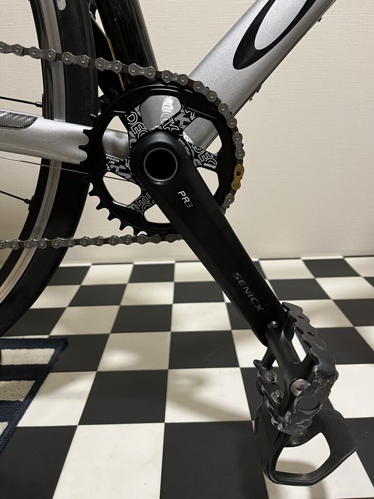 SENICX PR3クランク導入 : グラベルロード買ってみた