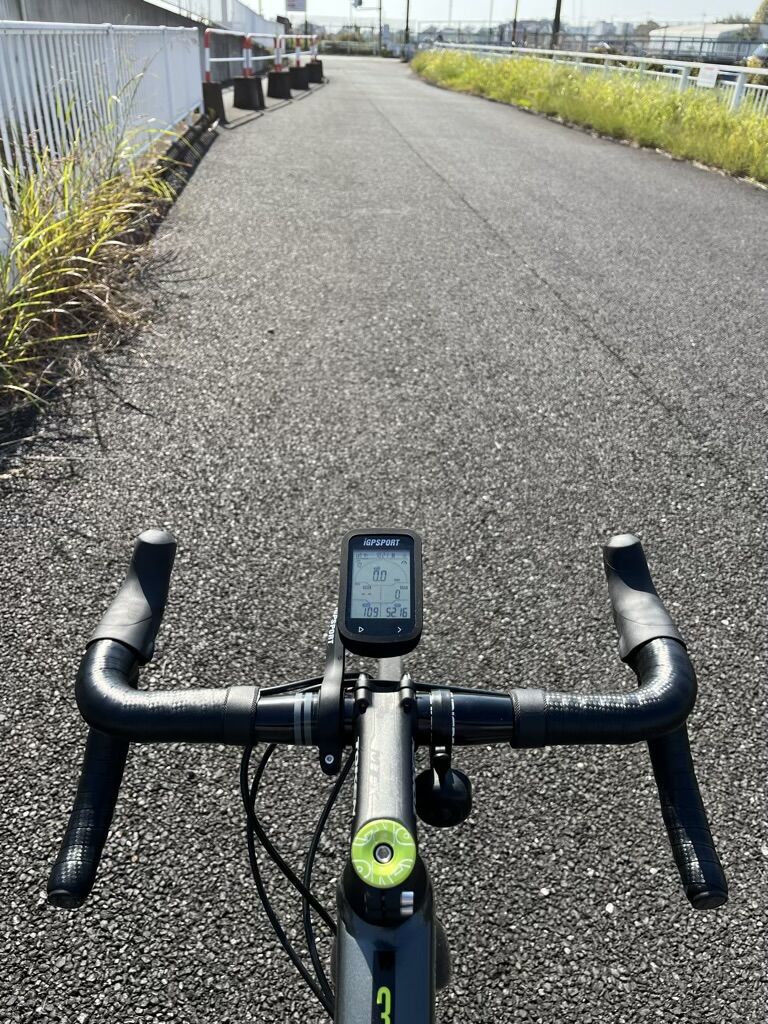 サイクルコンピュータ（iGPSPORT BSC100S）使ってみた : グラベル