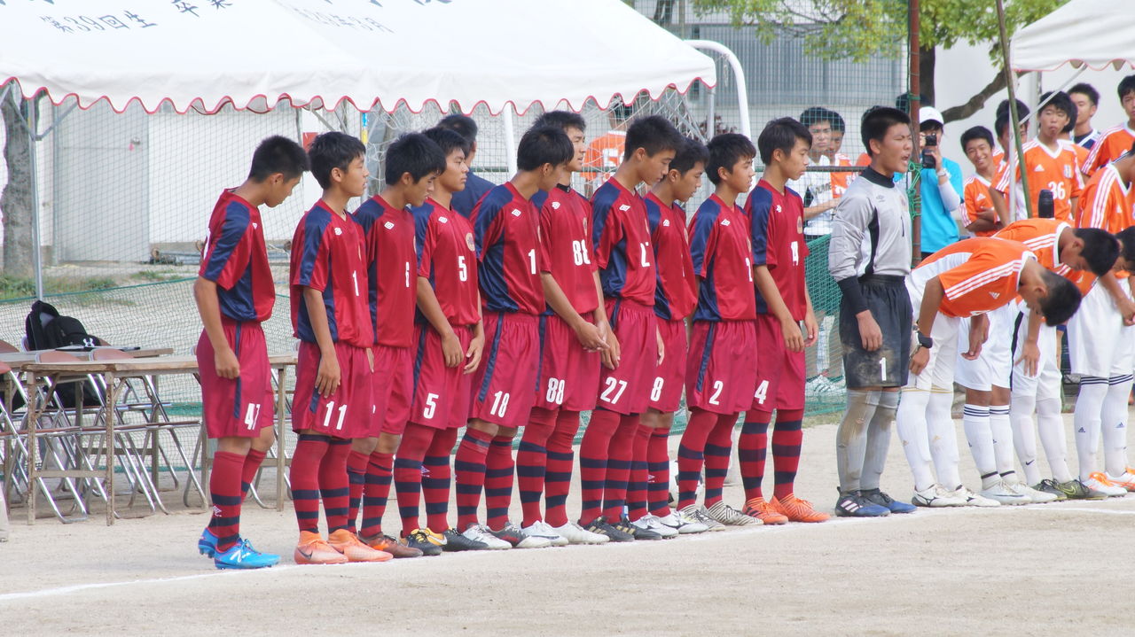 U16 18 08 01 第35回福岡県中部ブロック一年生サッカー大会予選r 九産大附属九州高校 Vs 新宮高校a 福岡常葉高校 オヤジサポート