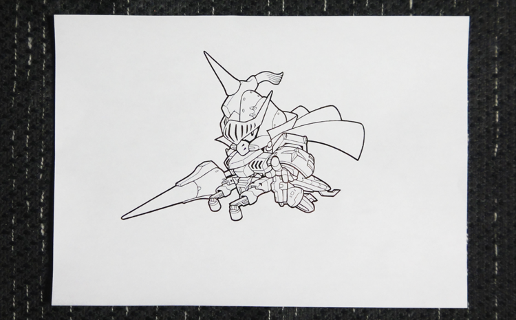鉄血のオルフェンズ ｓｄ騎士キマリストルーパー イラスト トモトモカクカク