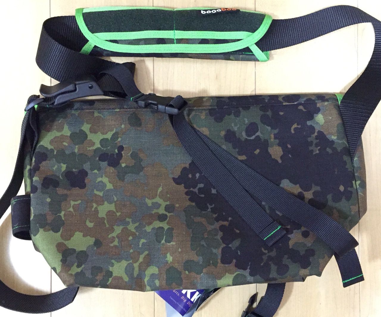 bagaboo オーダーメイド　迷彩柄 メッセンジャーバッグ size L bagaboo オーダーメイド迷彩柄 メッセンジャーバッグ size L