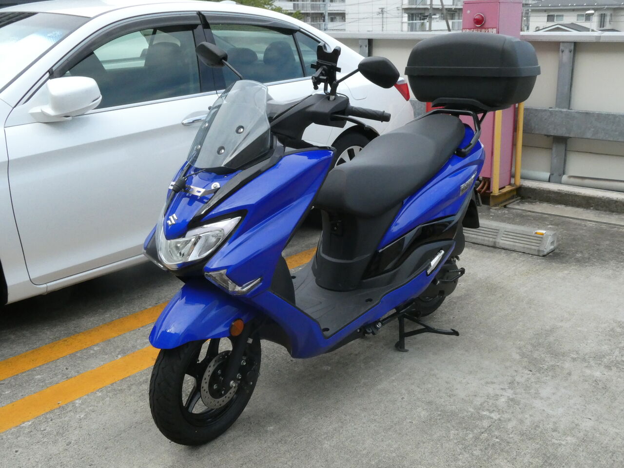 【動画あり】 バーグマンストリート125EX 美車リアボックス付き 動画あり】 バーグマンストリート125EX 美車リアボックス付き
